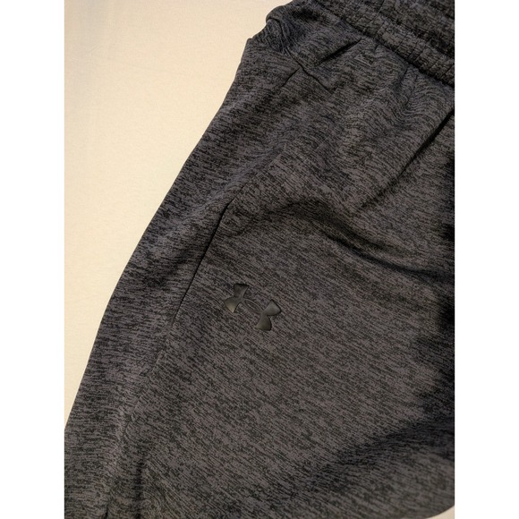 Under Armour Mens Large Gray Heather Fleece Loose Fit Sweatpants Comfy Active - Picture 4 of 8